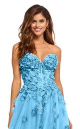 Sherri Hill 52651 Light Blue