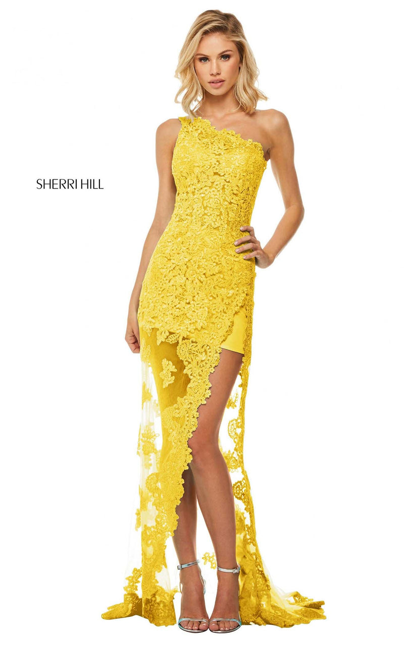 Sherri Hill 52656 Yellow