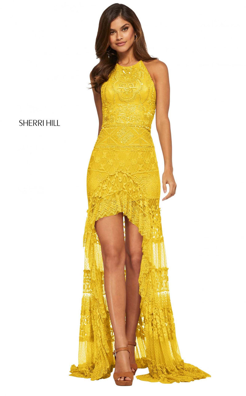 Sherri Hill 52663 Yellow