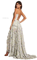 Sherri Hill 52665 Ivory Multi
