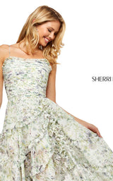 Sherri Hill 52665 Ivory Multi