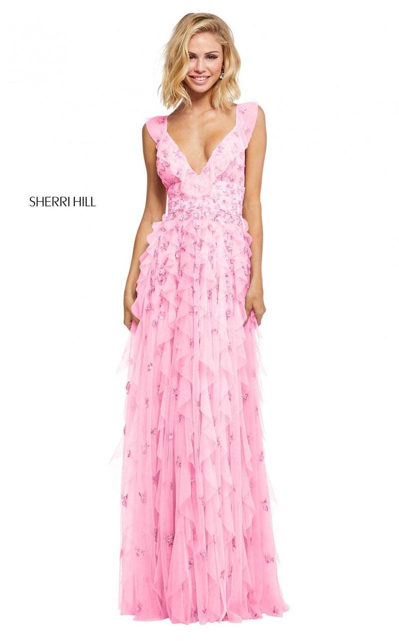 Sherri Hill 52668CL Light Pink