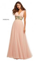 Sherri Hill 52670 Blush Multi