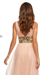 Sherri Hill 52670 Blush Multi
