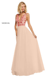 Sherri Hill 52672 Nude-Coral