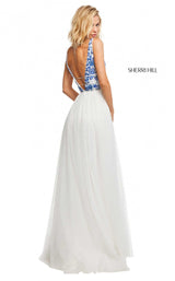 Sherri Hill 52672 Ivory/Blue