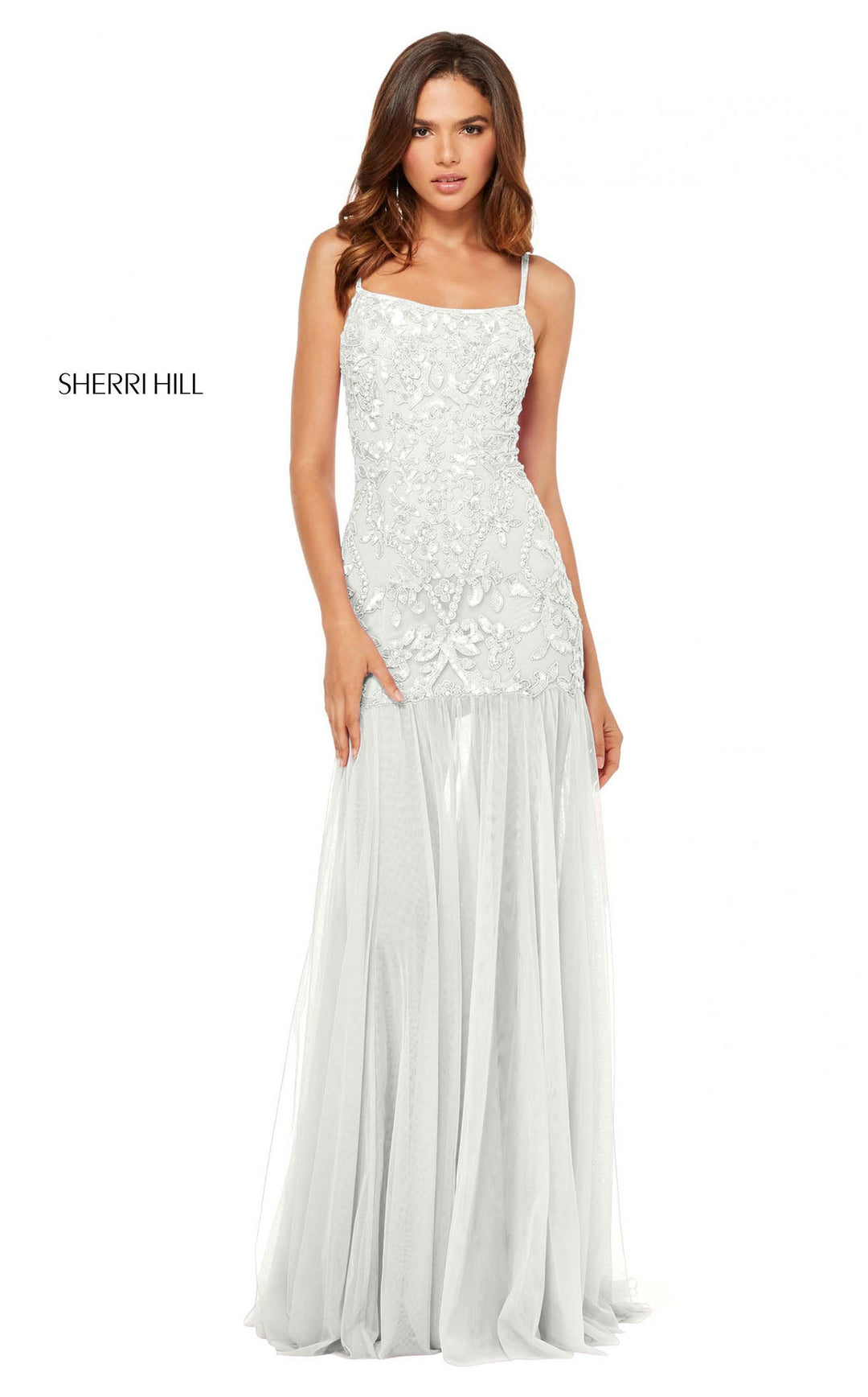 Sherri Hill 52677 Ivory