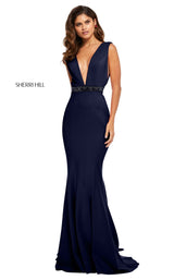 Sherri Hill 52680 Navy