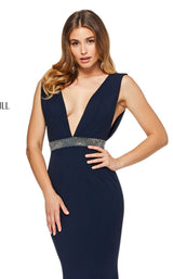 Sherri Hill 52680 Navy