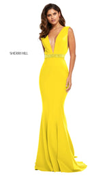 Sherri Hill 52680 Yellow
