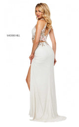 Sherri Hill 52682 Ivory/Pink