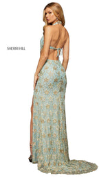 Sherri Hill 52683 Light-Blue-Gold