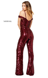 Sherri Hill 52684 Burgundy