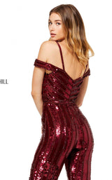 Sherri Hill 52684 Burgundy