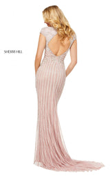 Sherri Hill 52685 Pink-Silver-Ivory