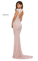 Sherri Hill 52685 Pink-Silver-Ivory