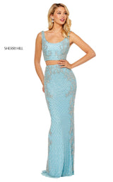 Sherri Hill 52686 Light Blue