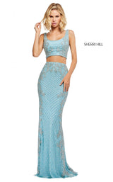 Sherri Hill 52686 Light Blue