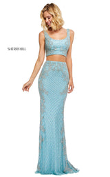 Sherri Hill 52686 Light Blue
