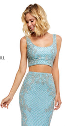 Sherri Hill 52686 Light Blue
