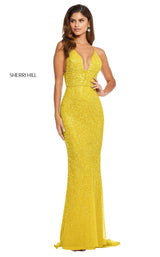 Sherri Hill 52689 Yellow