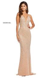 Sherri Hill 52689 Nude