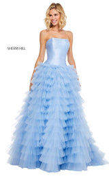 Sherri Hill 52690 Light Blue