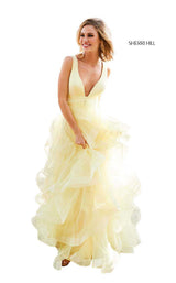 Sherri Hill 52691 Yellow