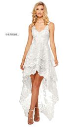 Sherri Hill 52694 Ivory