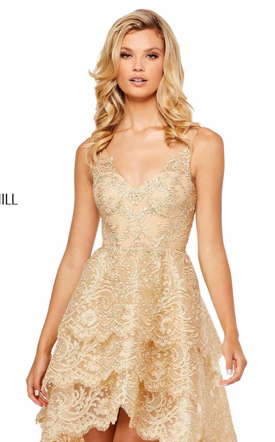 Sherri Hill 52694 Gold