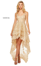 Sherri Hill 52694 Gold