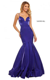 Sherri Hill 52696 Dark Purple
