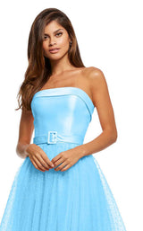 Sherri Hill 52709 Light Blue