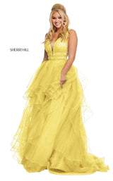 Sherri Hill 52710 Yellow
