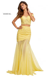 Sherri Hill 52719 Yellow