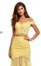 Sherri Hill 52719 Yellow