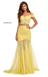 Sherri Hill 52719 Yellow