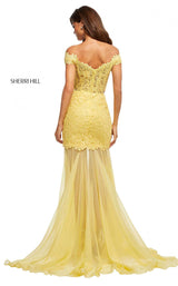 Sherri Hill 52719 Yellow