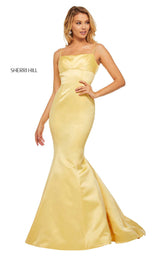 Sherri Hill 52721 Yellow