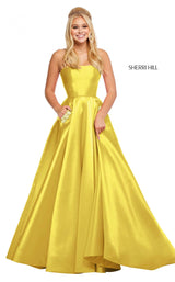 Sherri Hill 52724 Yellow