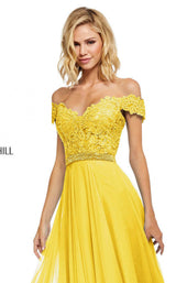 Sherri Hill 52729 Yellow