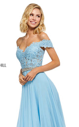 Sherri Hill 52729 Light Blue