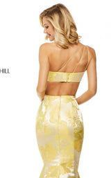Sherri Hill 52731 Yellow-Print