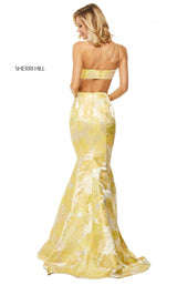 Sherri Hill 52731 Yellow-Print
