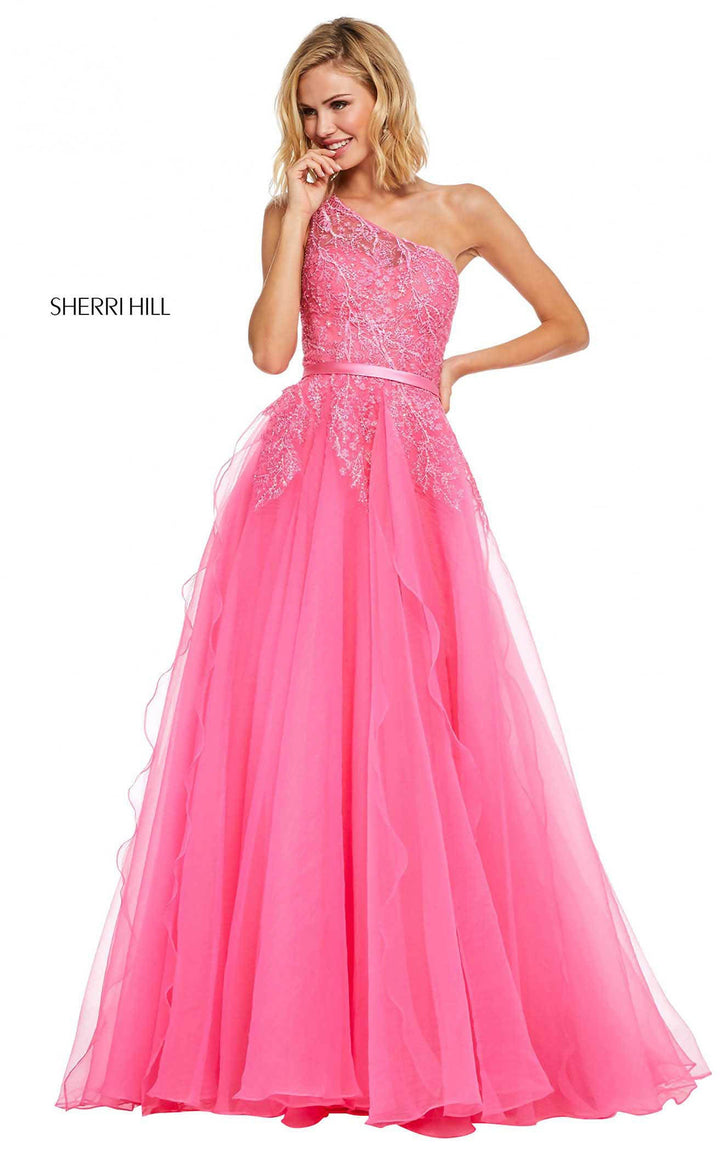 Sherri Hill 52736 Hot Pink