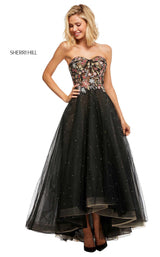 Sherri Hill 52739 Black Multi