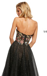 Sherri Hill 52739 Black Multi