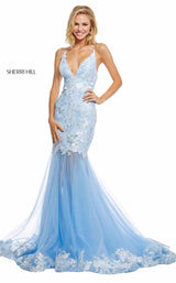 Sherri Hill 52741 Light Blue