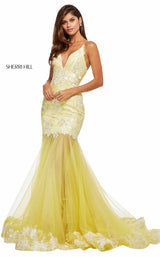 Sherri Hill 52741 Yellow