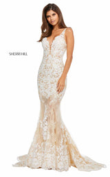 Sherri Hill 52743 Ivory